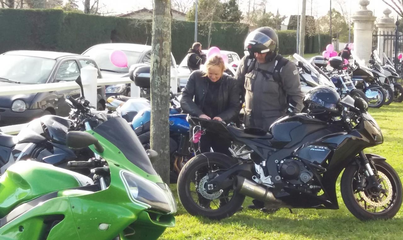 Sortie TOUTES EN MOTO Bordeaux 11-03-2018