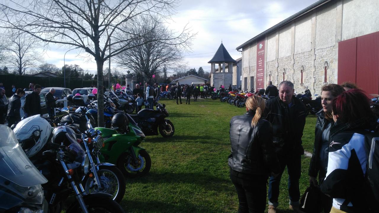 Sortie TOUTES EN MOTO Bordeaux 11-03-2018