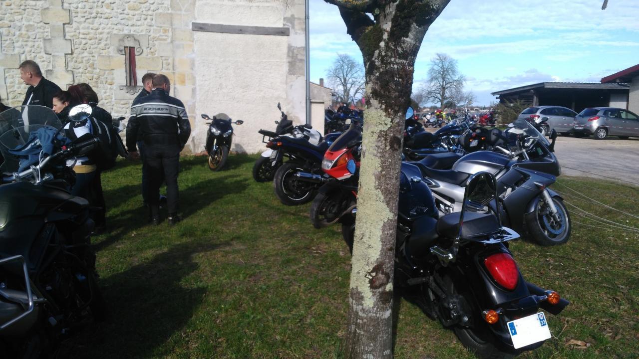 Sortie TOUTES EN MOTO Bordeaux 11-03-2018