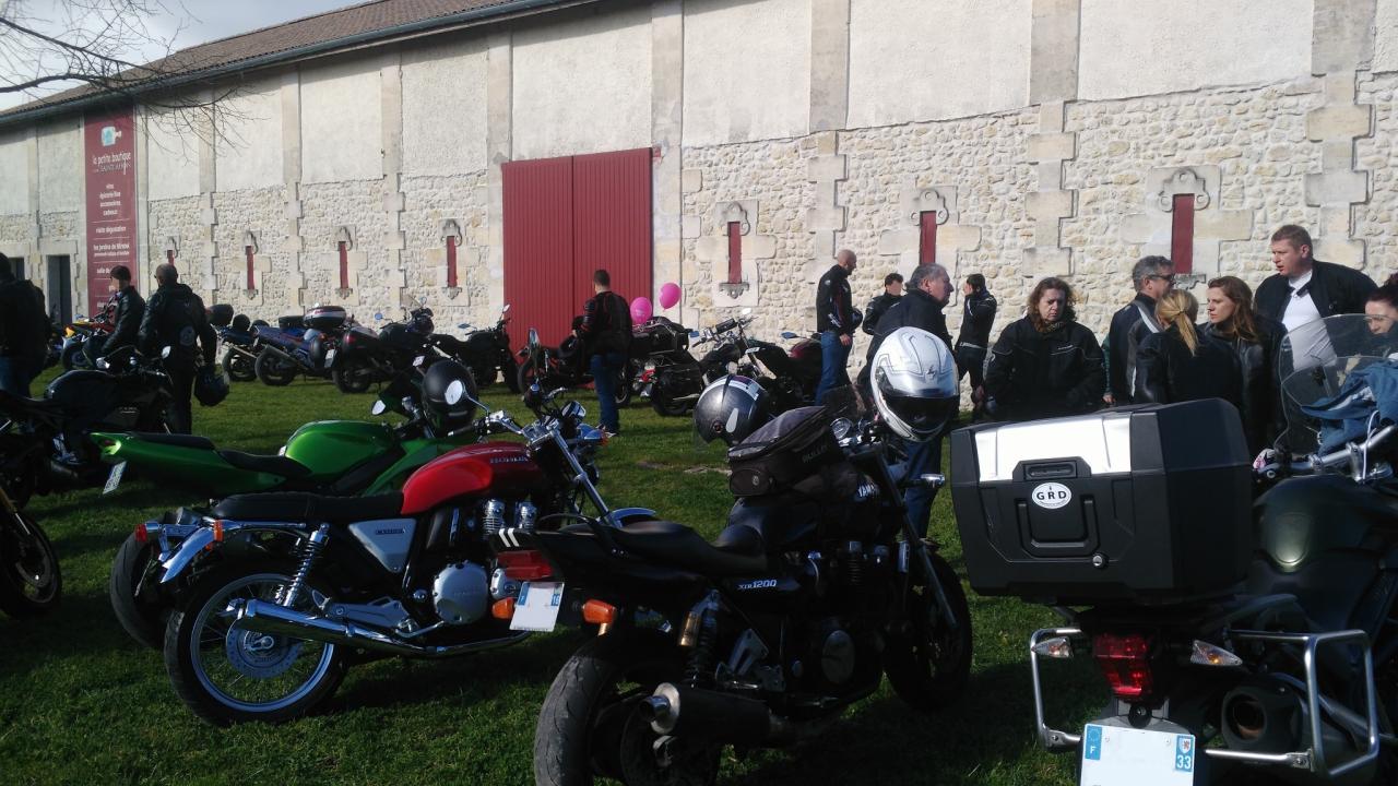 Sortie TOUTES EN MOTO Bordeaux 11-03-2018